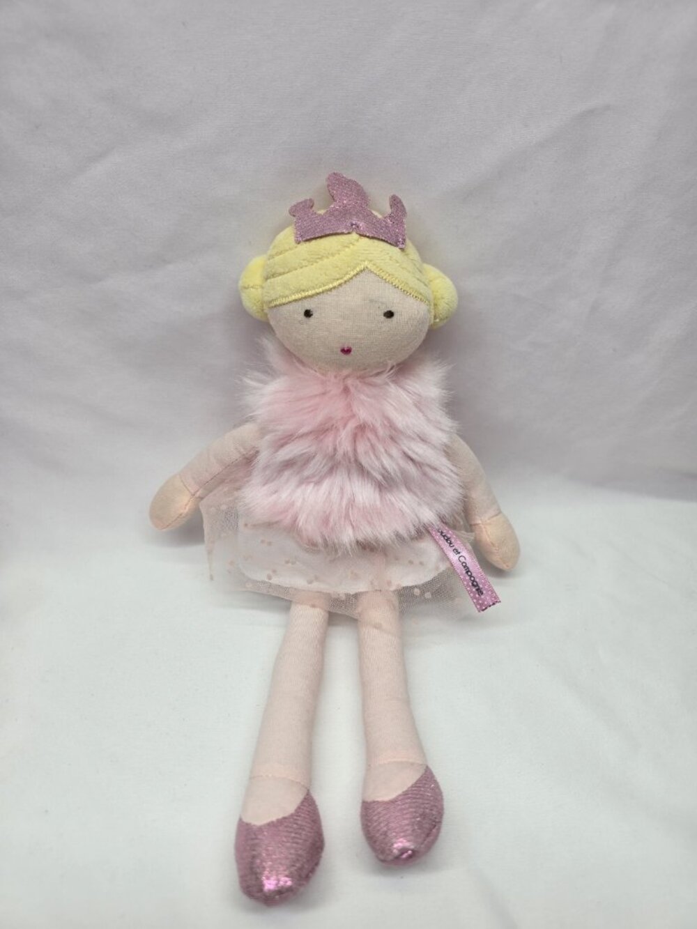 Doudou et Compagnie Demoiselle Vintage Style Oriane 30cm Doll Paris France